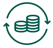 immagine di due freccia in cerchio